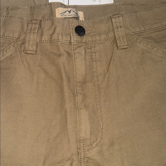 Blue Mountain Canvas Utility Pants- Relaxed Fit Khaki Size 36x34 - Picture 7 of 8